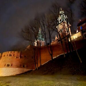 Wawel nocą
