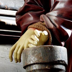 Związane ręce Chrystusa