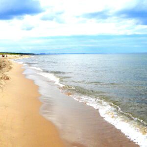Plaża na Wyspie Sobieszewskiej
