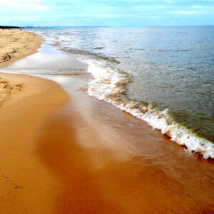 Plaża na Wyspie Sobieszewskiej