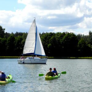 Wypoczynek na jeziorze