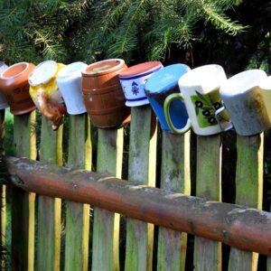 Kubki na płocie