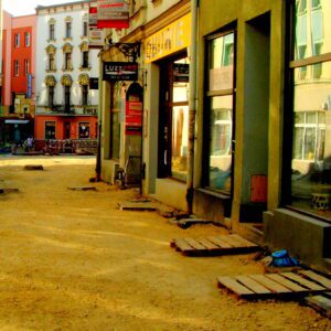 Rybnicki deptak w remoncie