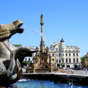 Rynek dolny w Ołomuńcu