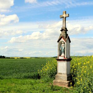 śródpolna kapliczka