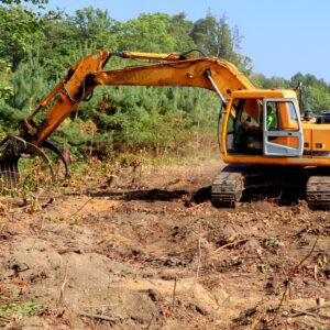 koparka gąsienicowa