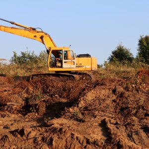 koparka gąsienicowa