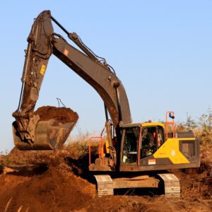 koparka gąsienicowa