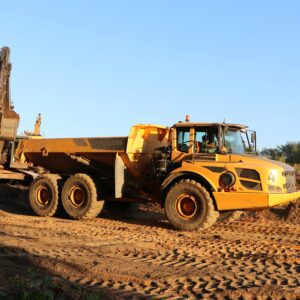 wywrotka, wozidło przegubowe