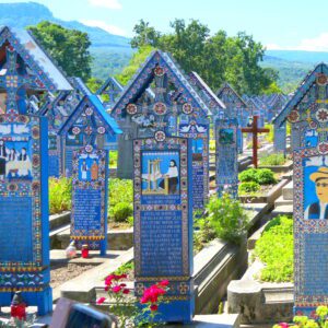 Wesoły cmentarz w Săpâncie