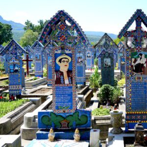 Wesoły cmentarz w Săpâncie