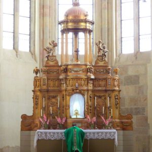 Przed Najświętszym Sakramentem