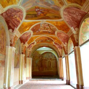 Krużganek w Świętej Lipce