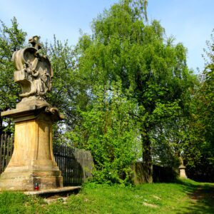 Szymon z Cyreny pomaga Jezusowi